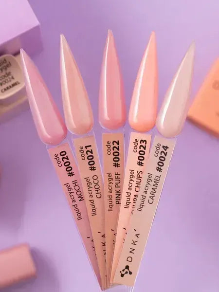 DNKa’ Acrygel #0022 Pink Puff, pomarančový