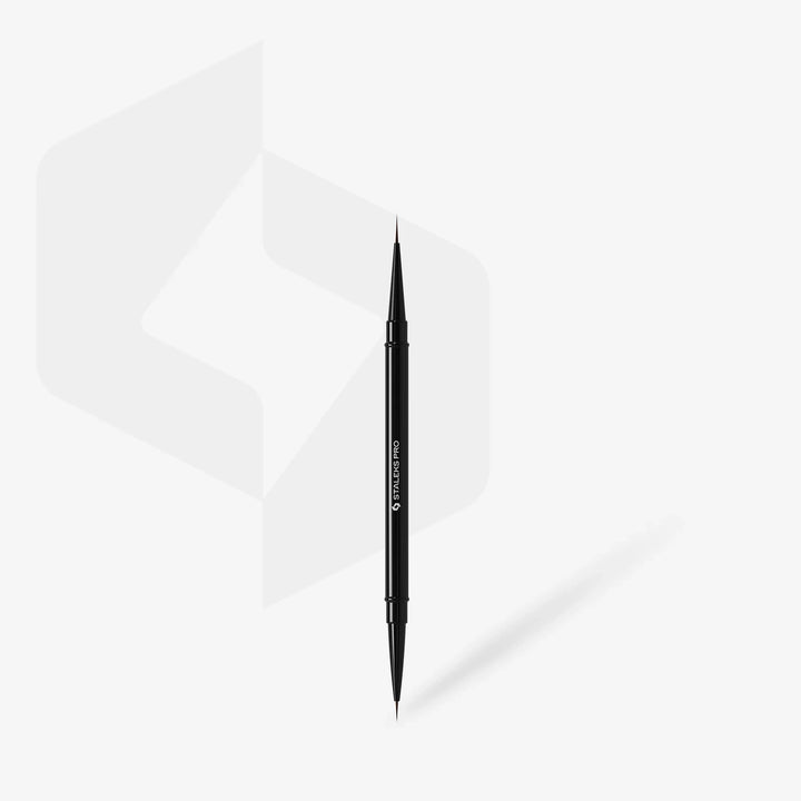 STALEKS PRO Oboustranný štětec EXPERT liner 7 mm / liner 10 mm