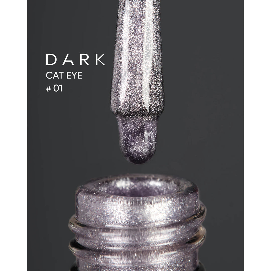 Dark Гель-лак Cat Eye 01, 10 мл
