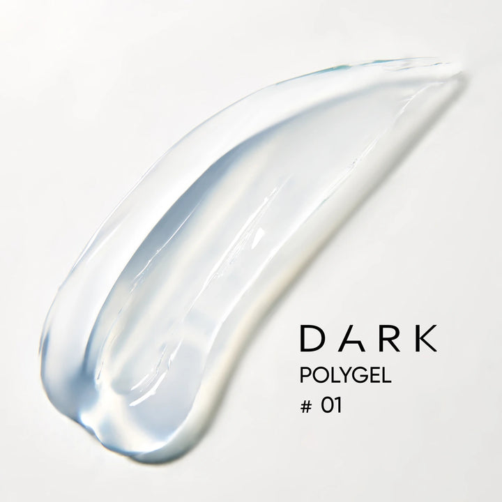 DARK Polygel 01, 30 ml, čirý