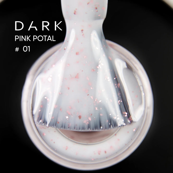 DARK Pro báze PINK POTAL 01, 15 ml