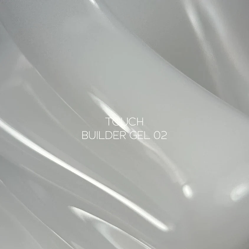 TOUCH Stavební gel 02 (Milk), 30 ml – kelímek s číslem odstínu