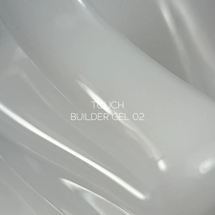 TOUCH Stavební gel 02 (Milk), 30 ml – kelímek s číslem odstínu