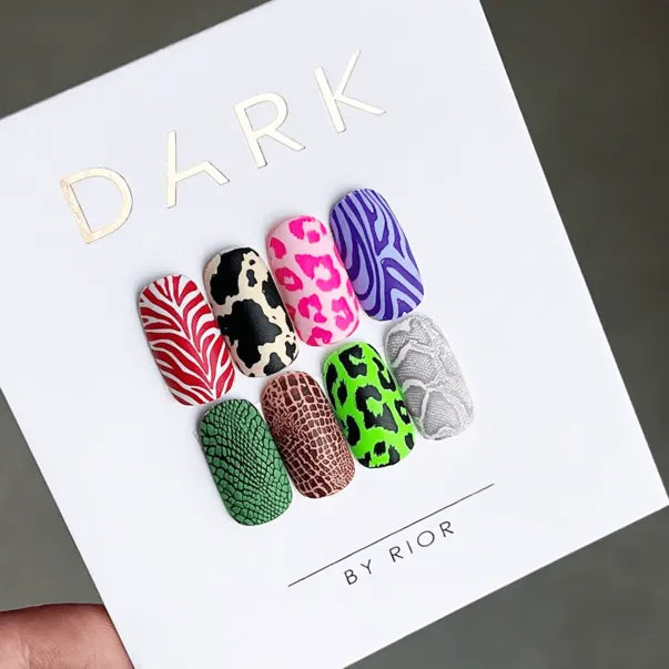 DARK Lak na razítkování №03 SILVER, 10 ml, stříbrný