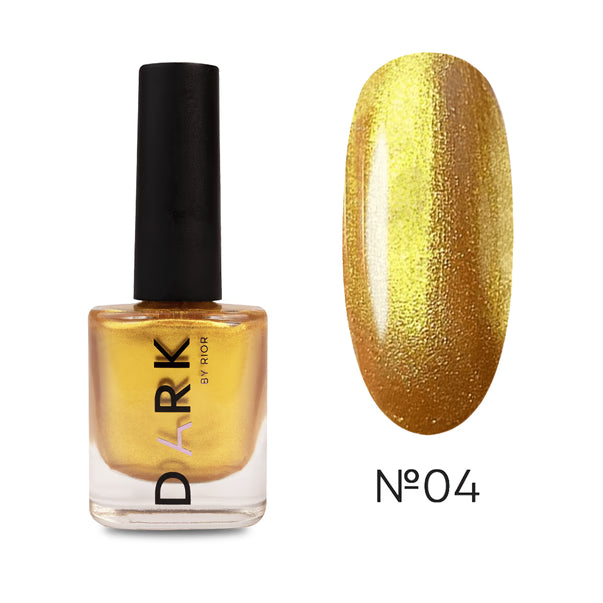 DARK Lak na razítkování №04 GOLDEN, 10 ml, zlatý