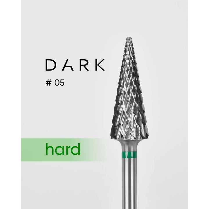 DARK Frézka TVS 05 karbid Cone 6 mm (zelená)