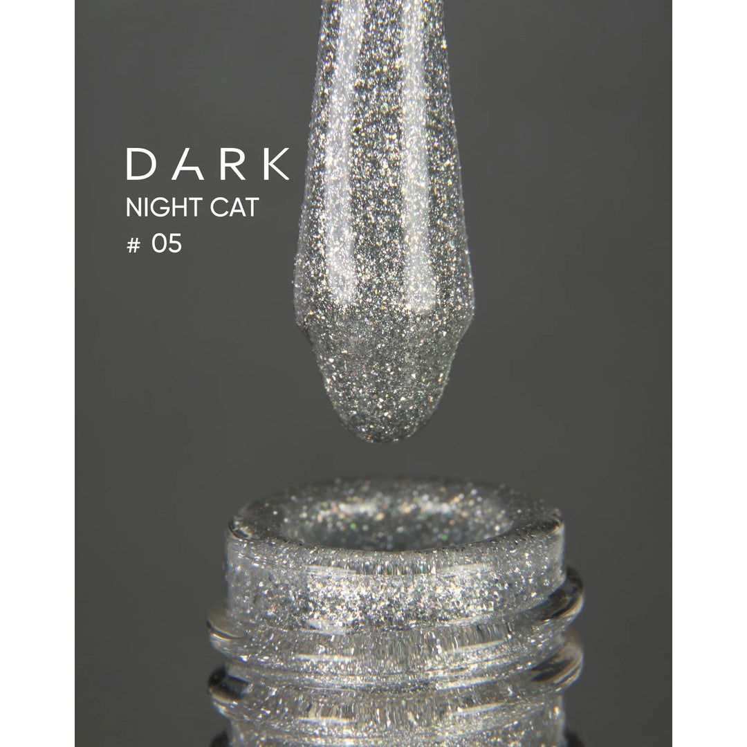 DARK Gel lak Night Cat 05, 10 ml