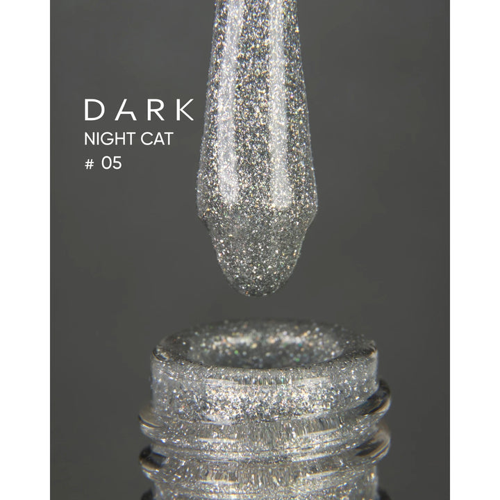 DARK Gel lak Night Cat 05, 10 ml