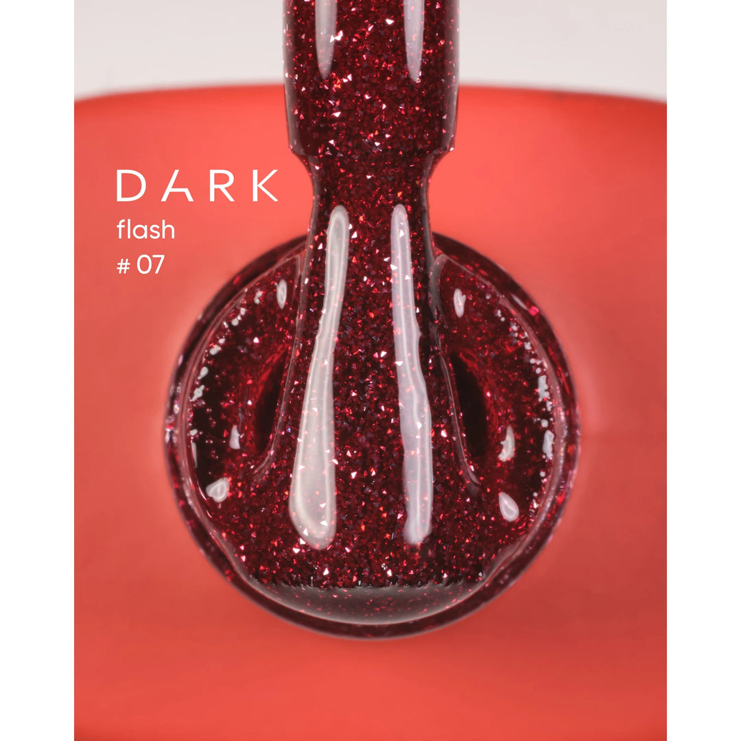 Dark Gel lak Flash 07, 10 ml