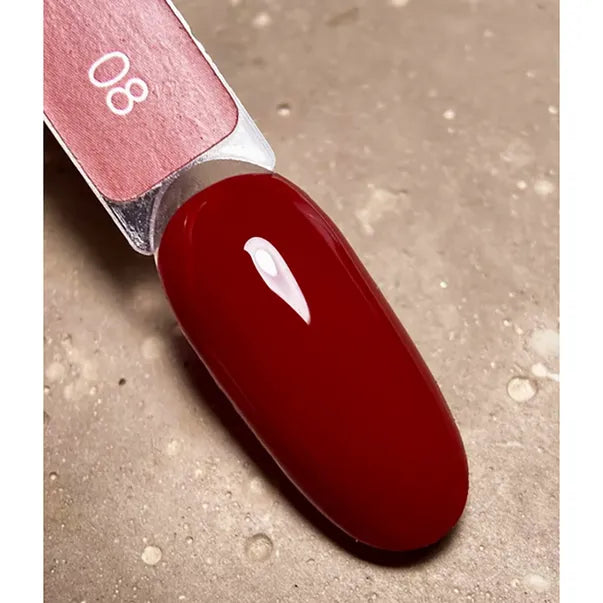 Dark Гель-лак 08, 6 мл, червоний