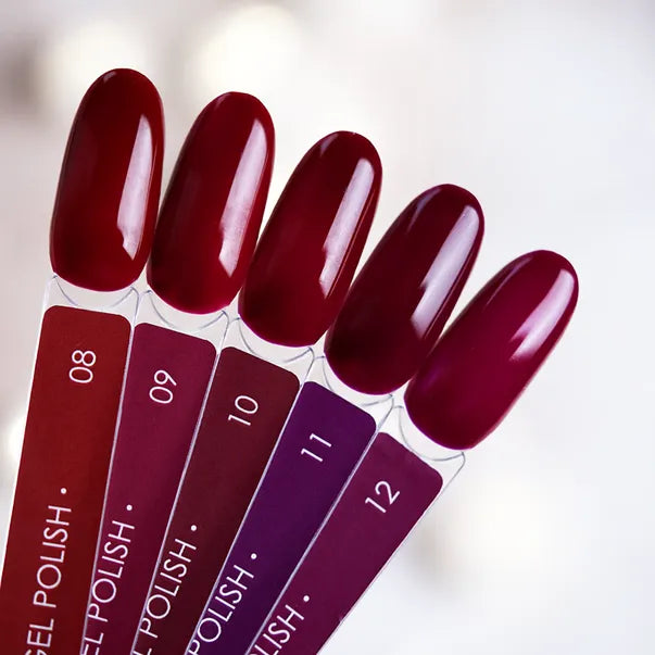 Dark Gel lak 10, 6 ml, červený