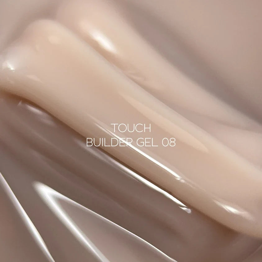 TOUCH Stavební gel 08 (Linen), 30 ml – kelímek s číslem odstínu