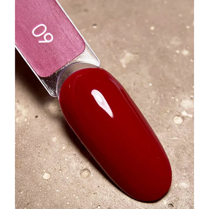 Dark Gel lak 09, 6 ml, červený