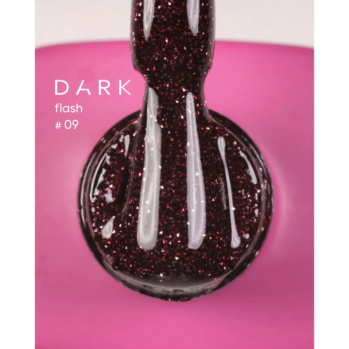Dark Gel lak Flash 09, 10 ml