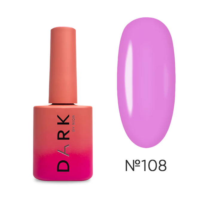 DARK Gel lak 108, 10 ml, růžový