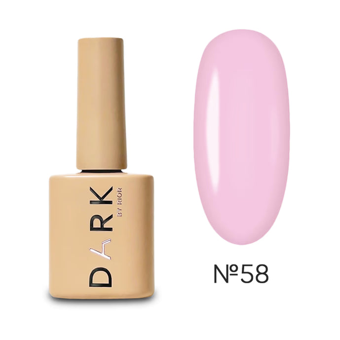 DARK Gel lak 58, 10 ml, růžový