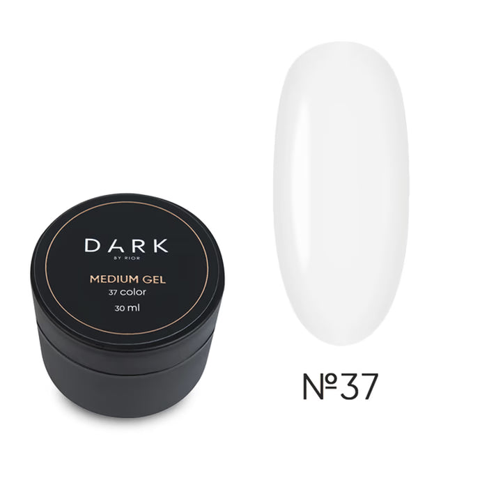 DARK Medium Gel 37, 30 ml, bílý