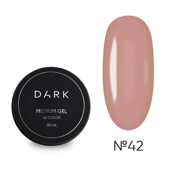 Dark Medium Gel 42, 30 ml, béžový