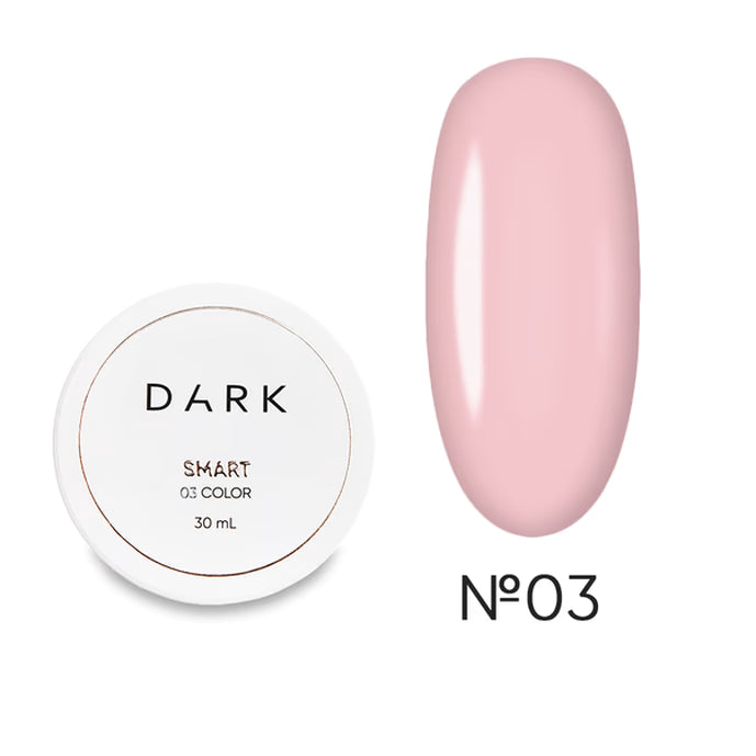 DARK Smart stavební gel 03, 30 ml, růžový