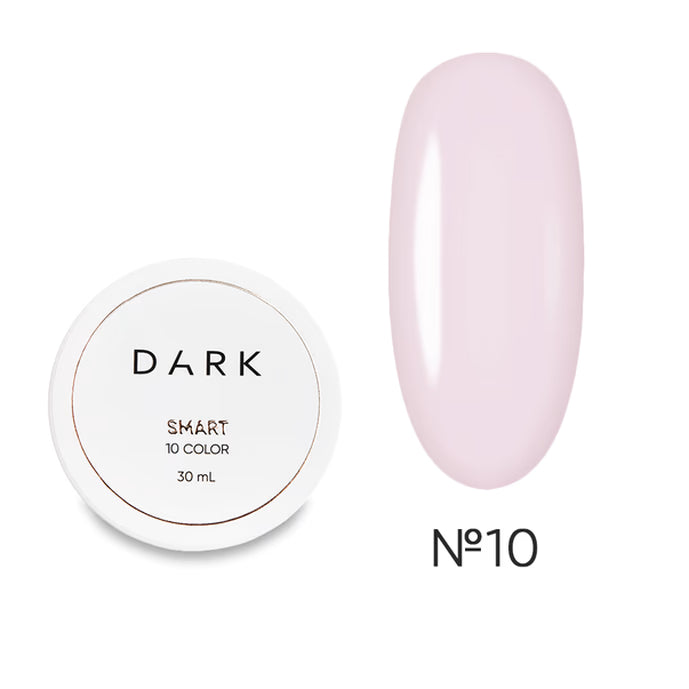 DARK Smart stavební gel 10, 30 ml, světlorůžový