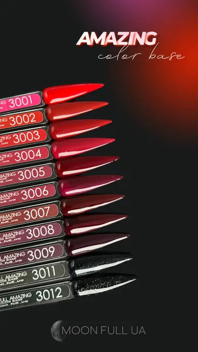 Color Base Moon Full Amazing nail tips