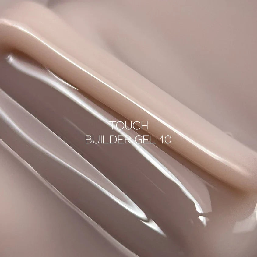 TOUCH Stavební gel 10 (Tan), 30 ml – kelímek s číslem odstínu