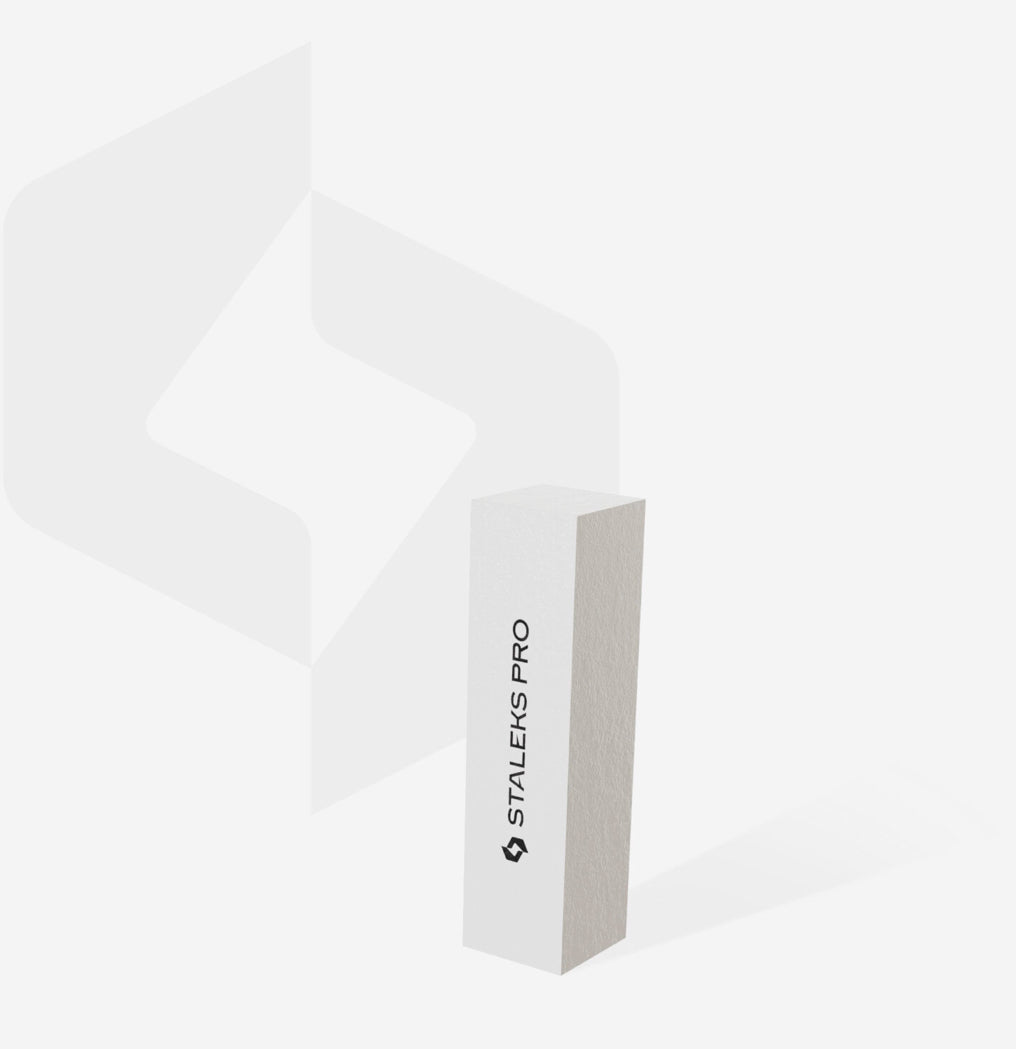 Brusný buffer hranatý Staleks EXPERT 51, 150 grit (10 ks)