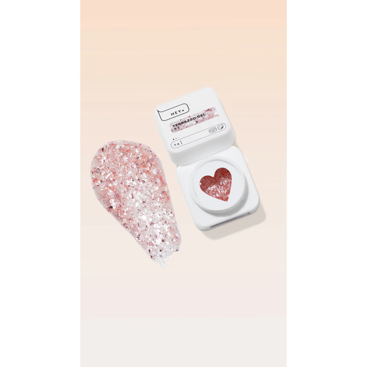 HEYLOVE Terrazo Gel 3, 5 g, růžový