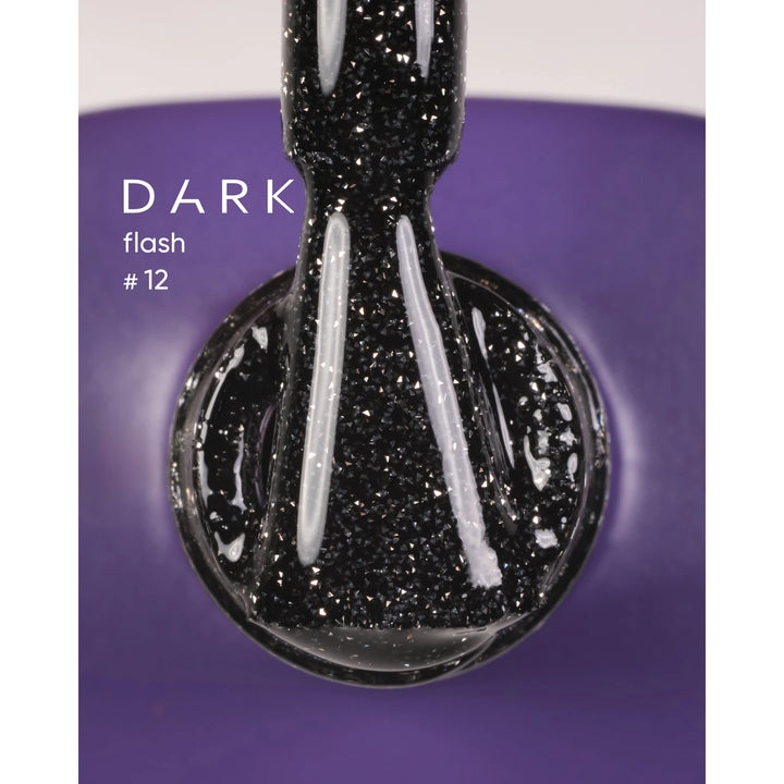 Dark Gel lak Flash 12, 10 ml
