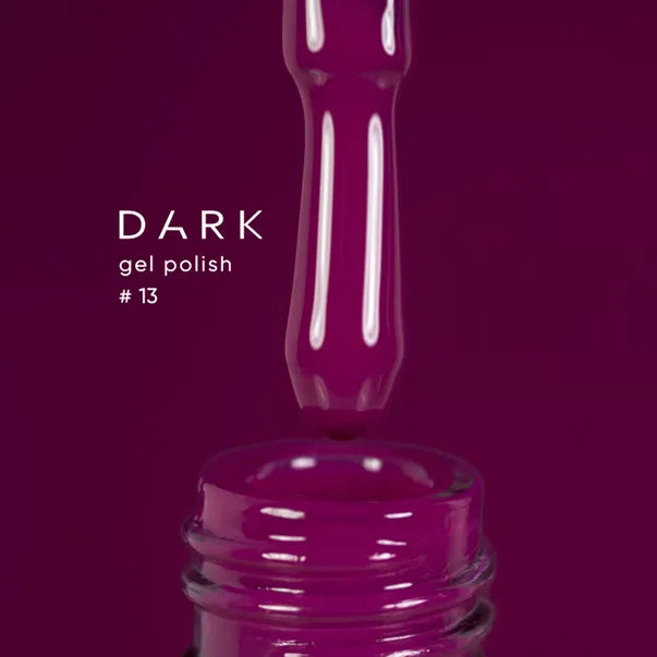 Dark Gel lak 13, 6 ml, bordový