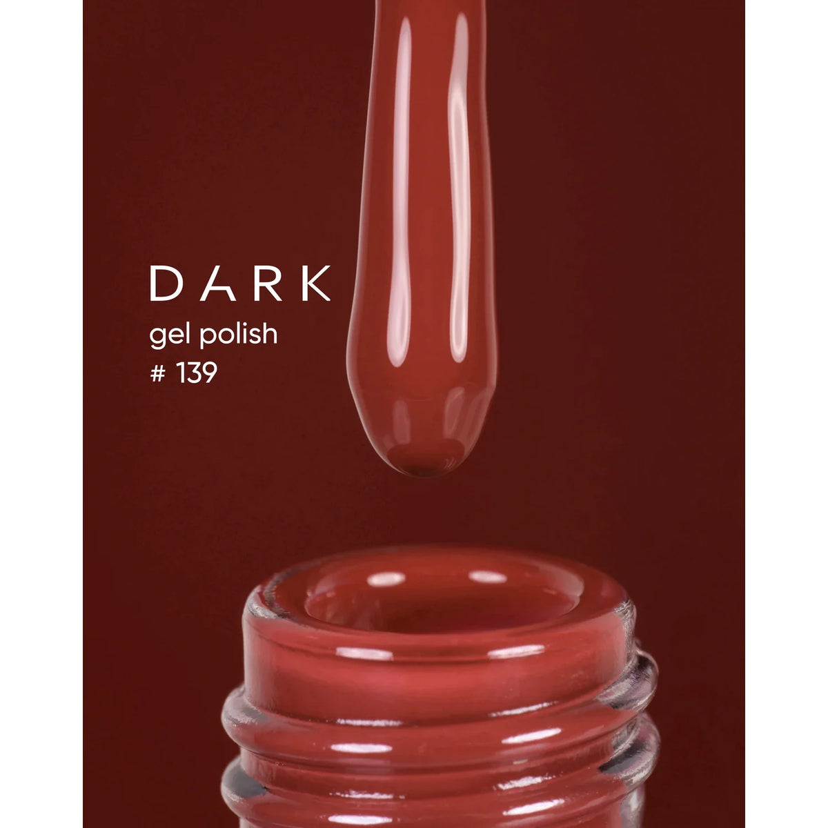 DARK Gel lak 139, 6 ml