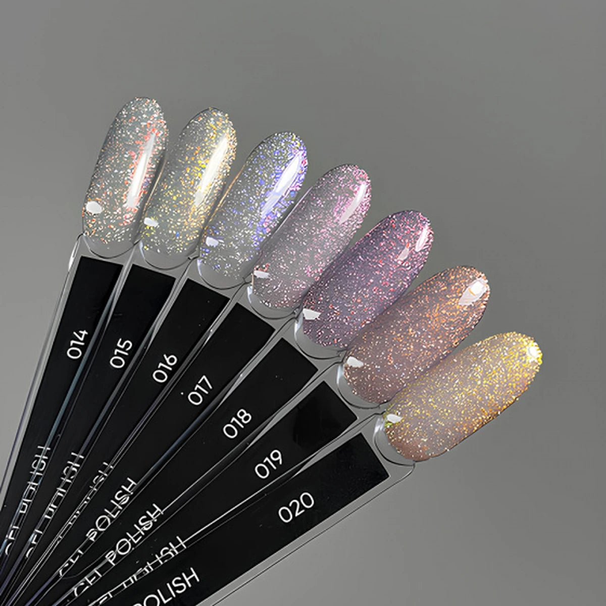 DARK Gel lak Flash – vzorník odstínů 14–20
