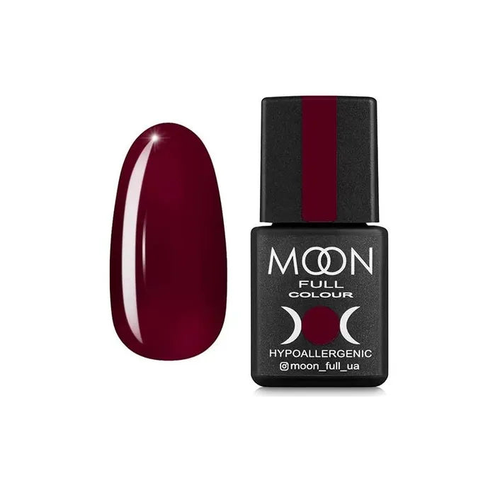 MOON Full gel polish 142 Burgundy