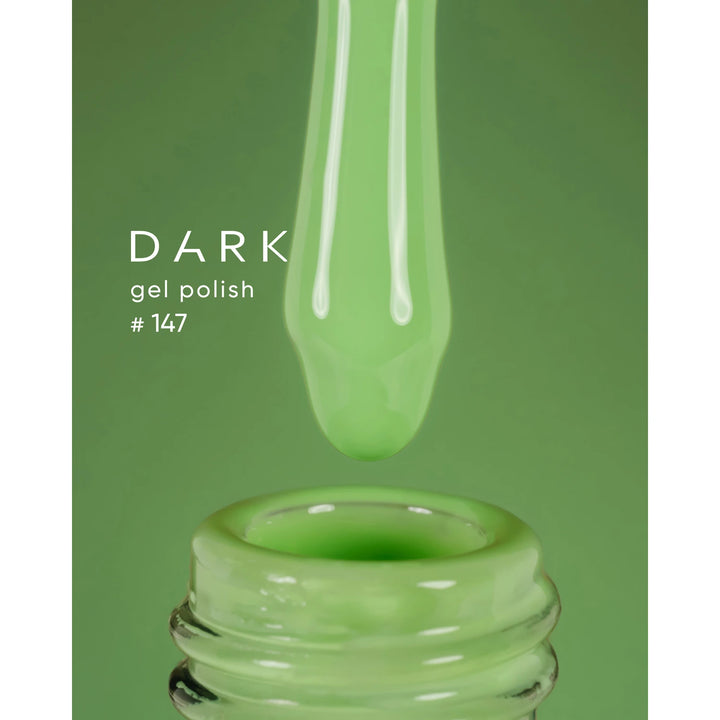 Dark Gel lak 147, 6 ml, zelená