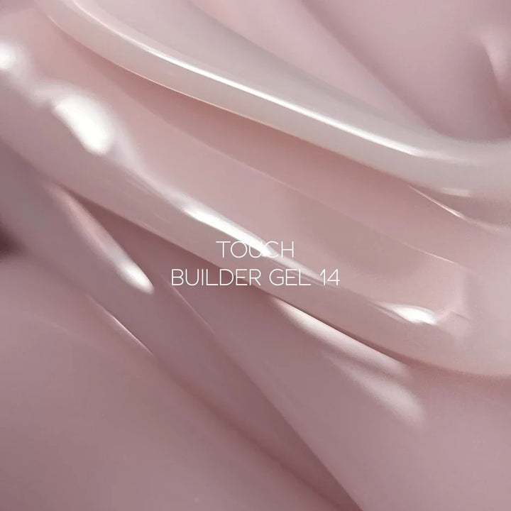 TOUCH Stavební gel 14 (Light Pink), 30 ml – kelímek s číslem odstínu