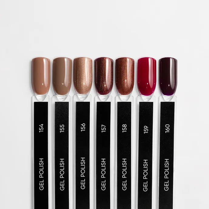 Dark Gel lak 158, 10 ml, hnědy s třpytkami