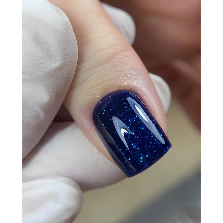 DARK Gel lak 173, 6 ml, modrý