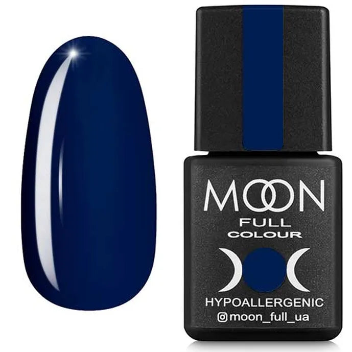 Moon Full Gel Polish №175 Smoky Blue, 8 ml
