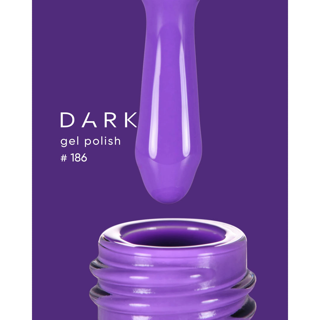 DARK Gel lak 186, 6 ml