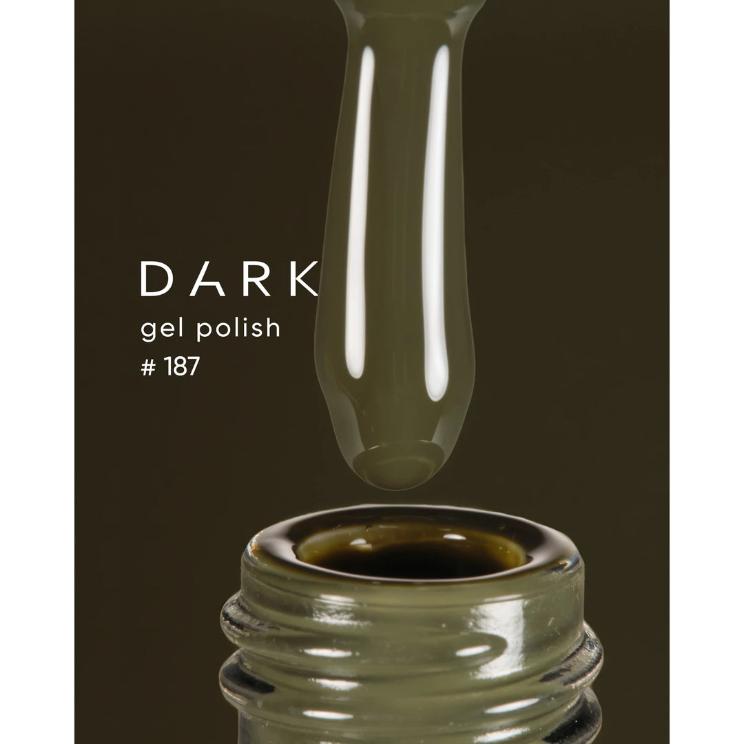 DARK Gel lak 187, 10 ml