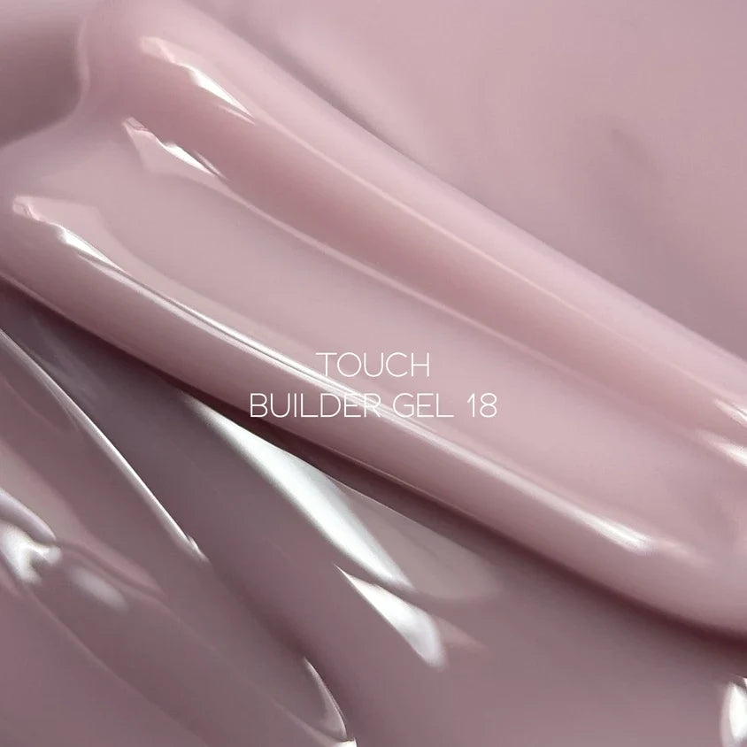 TOUCH Stavební gel 18 (Powder), 30 ml – kelímek s číslem odstínu