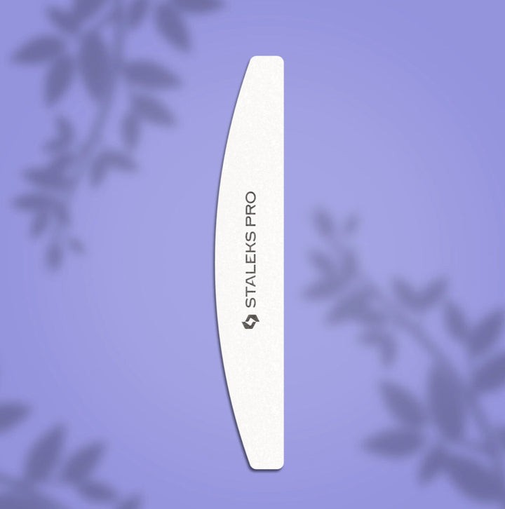 Brusný buffer půlměsíc Staleks EXPERT 41 100/180 grit (10 ks)