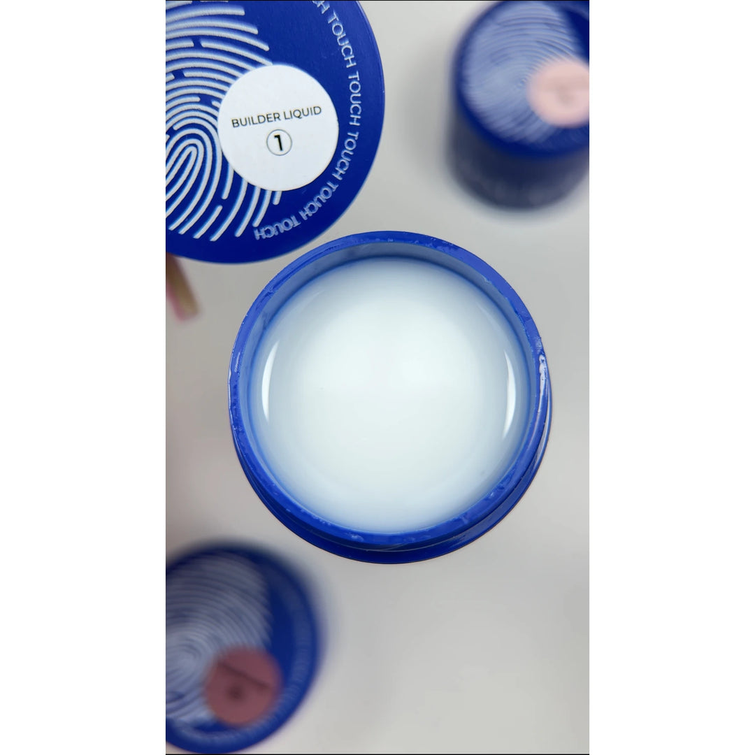 TOUCH Рідкий будівельний гель 01, 15 мл, молочний