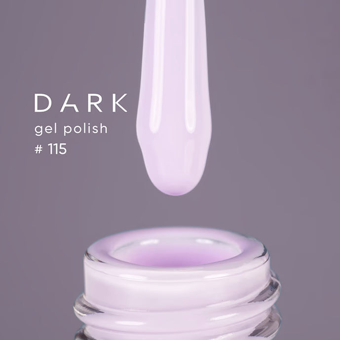 DARK Gel lak 115, 10 ml, fialovej