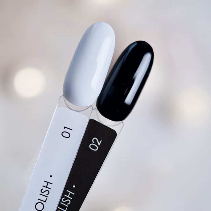 DARK Gel lak 01, 10 ml, bílý