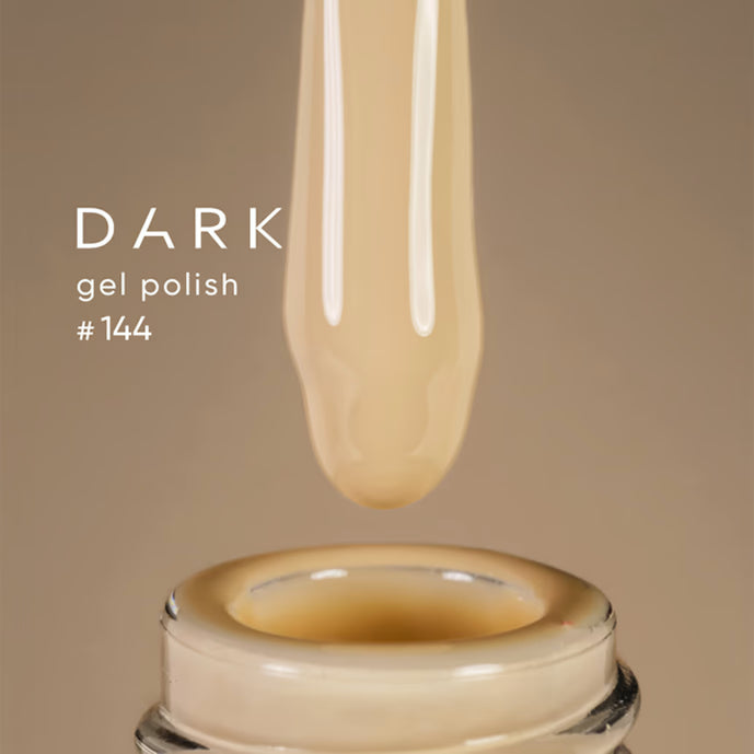 DARK Gel lak 144, 10 ml, broskvový