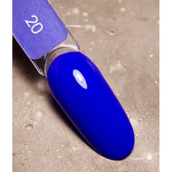 Dark Gel lak 20, 6 ml, modrý