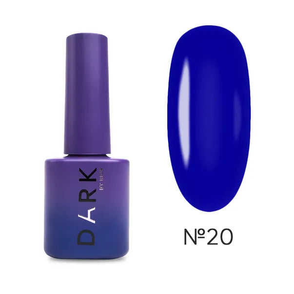 Dark Gel lak 20, 6 ml, modrý