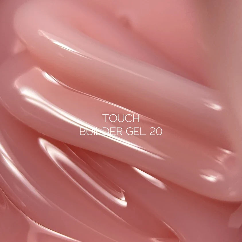 TOUCH Stavební gel 20 (Caramel), 30 ml – kelímek s číslem odstínu