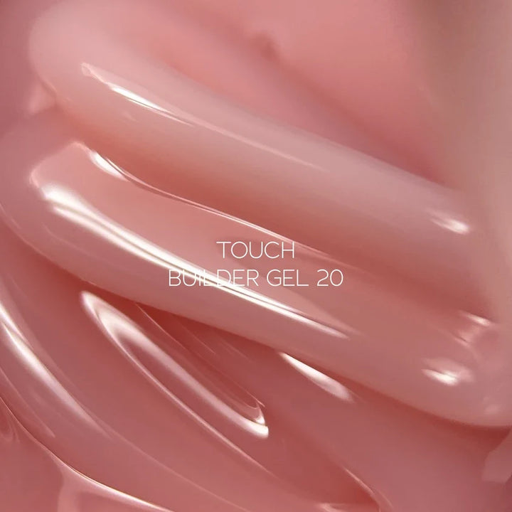 TOUCH Stavební gel 20 (Caramel), 30 ml – kelímek s číslem odstínu